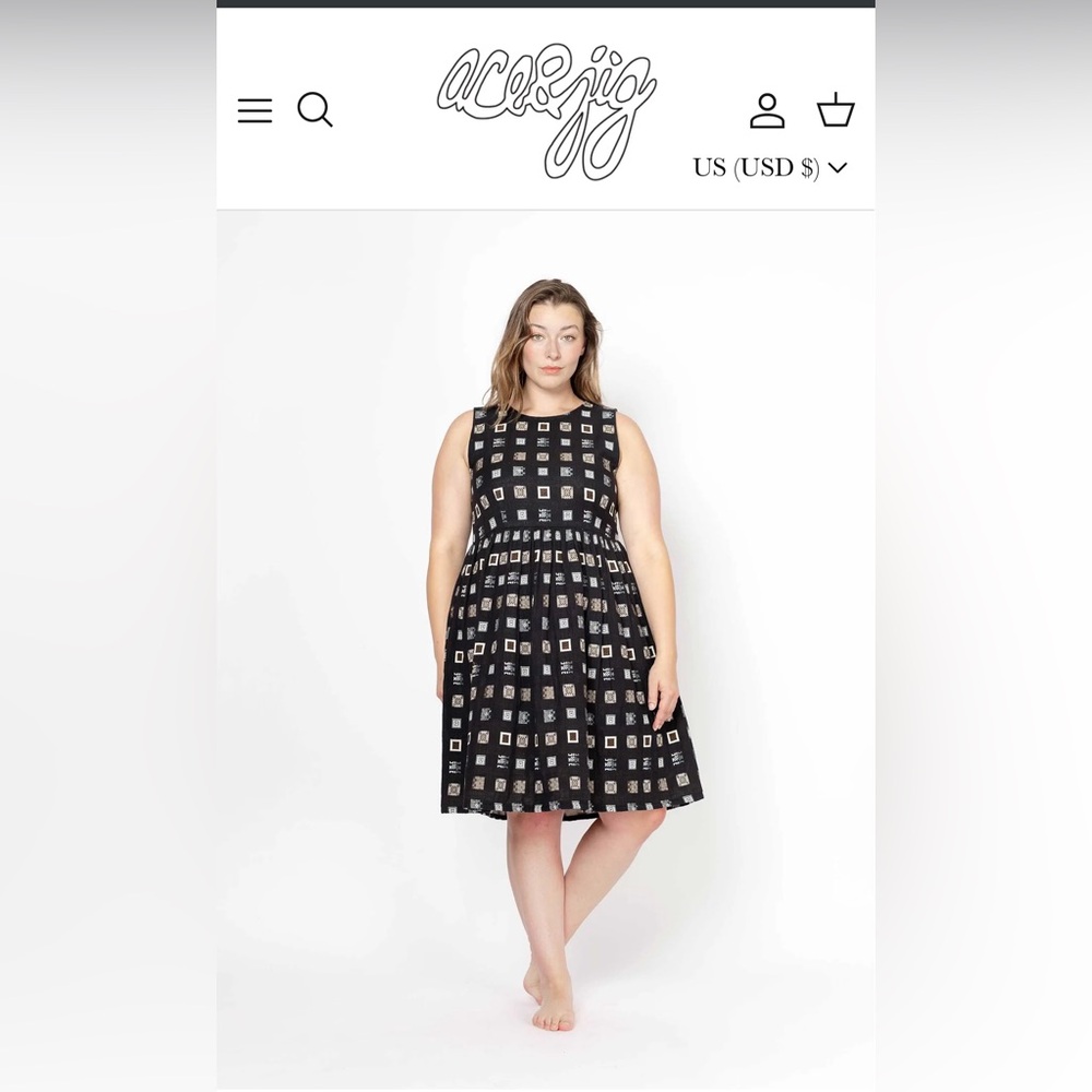 Ace & Jig cecelia dress in banquet